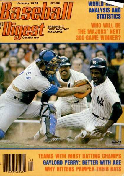 Baseball Digest - January 1979