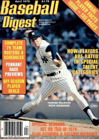 Baseball Digest - April 1979