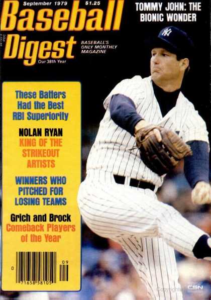 Baseball Digest - September 1979