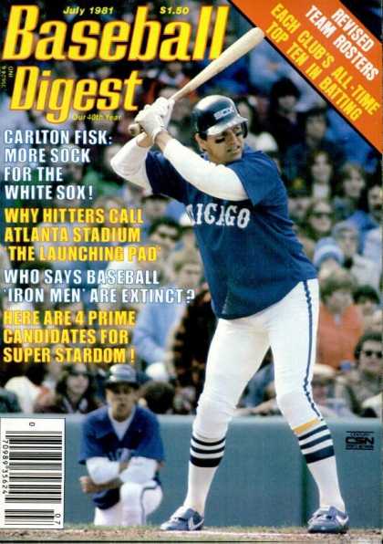 Baseball Digest - July 1981