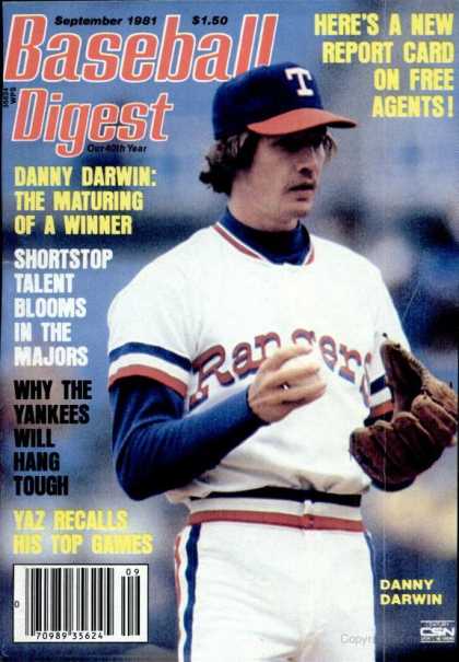 Baseball Digest - September 1981