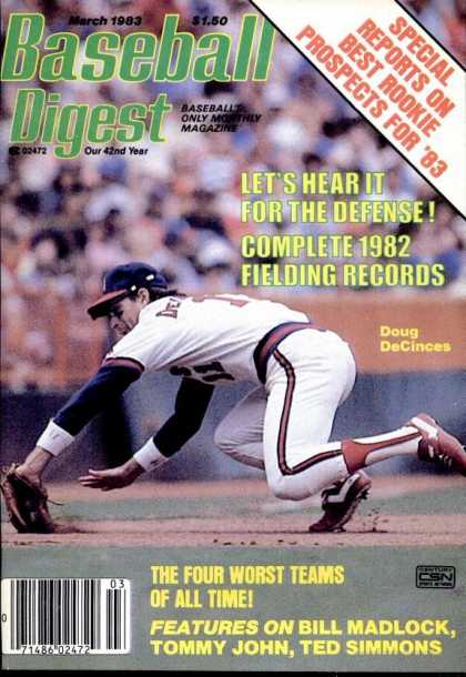 Baseball Digest - March 1983