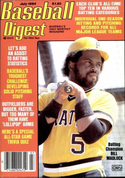 Baseball Digest - July 1984