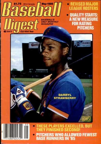 Baseball Digest - May 1986