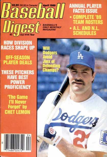 Baseball Digest - April 1989