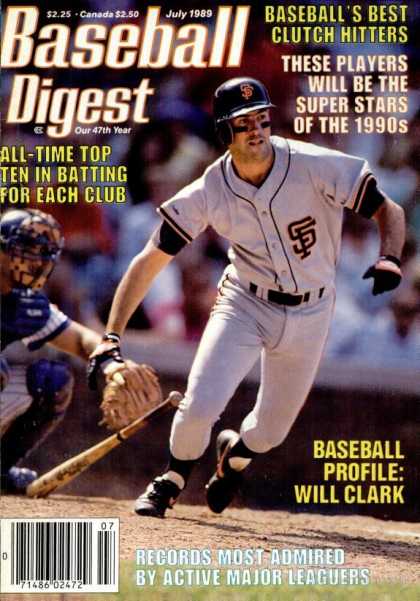 Baseball Digest - July 1989