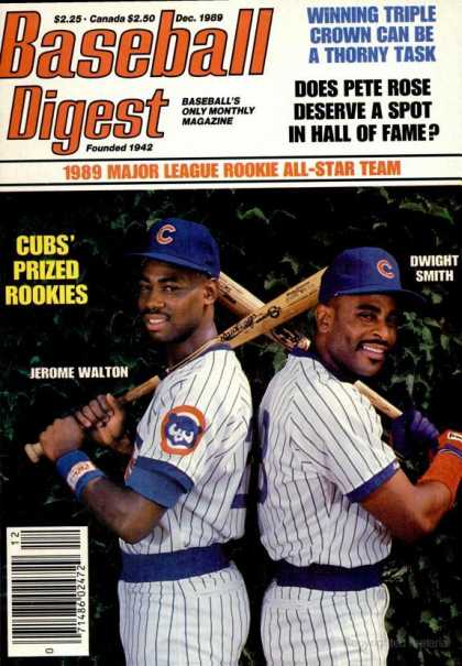 Baseball Digest - December 1989