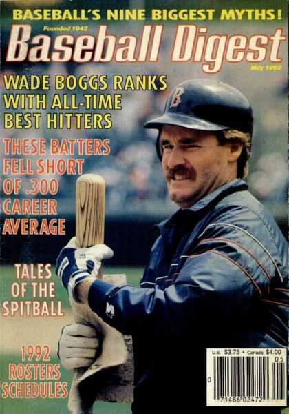 Baseball Digest - May 1992