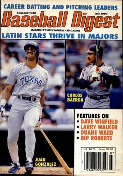 Baseball Digest - July 1993