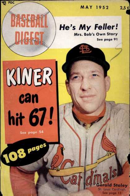 Baseball Digest - May 1952
