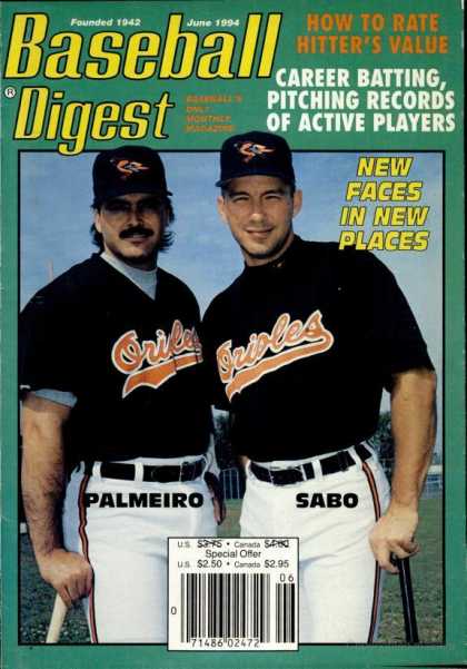 Baseball Digest - June 1994