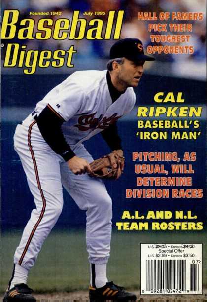 Baseball Digest - July 1995