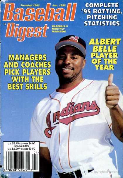 Baseball Digest - January 1996