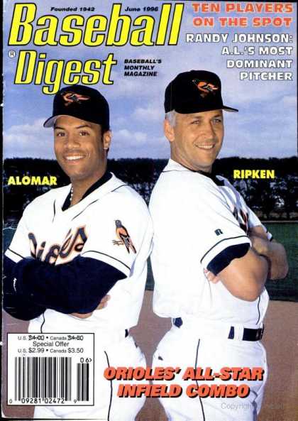 Baseball Digest - June 1996