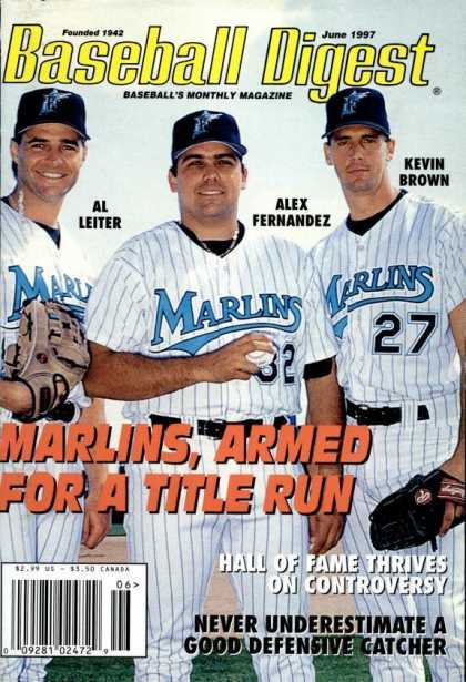 Baseball Digest - June 1997