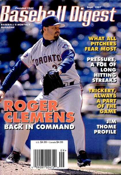 Baseball Digest - September 1997