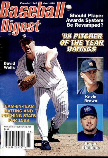 Baseball Digest - January 1999