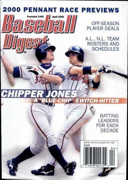 Baseball Digest - April 2000