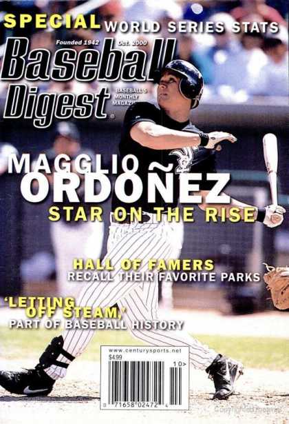 Baseball Digest - October 2000