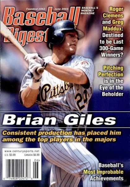 Baseball Digest - June 2003