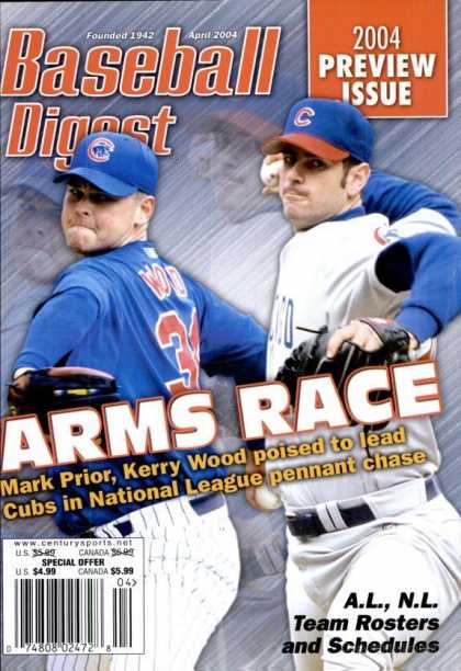 Baseball Digest - April 2004