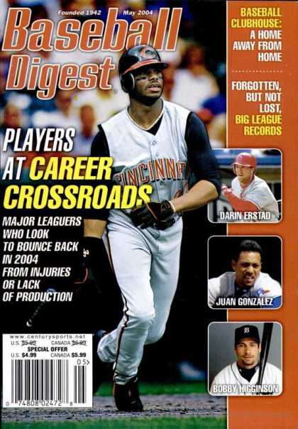 Baseball Digest - May 2004