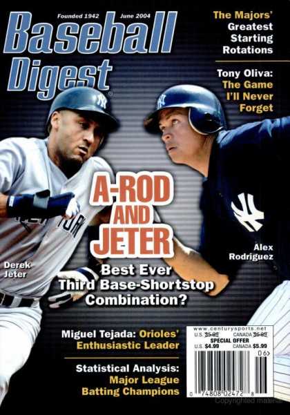 Baseball Digest - June 2004