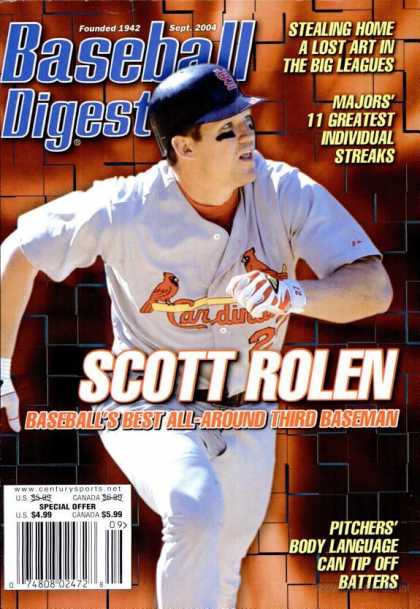 Baseball Digest - September 2004