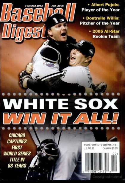 Baseball Digest - January 2006
