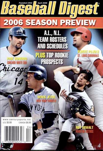 Baseball Digest - April 2006