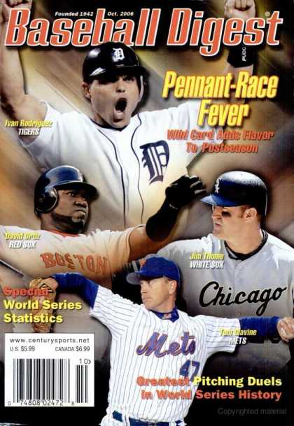 Baseball Digest - October 2006