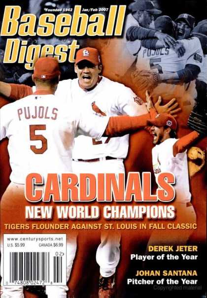 Baseball Digest - January 2007