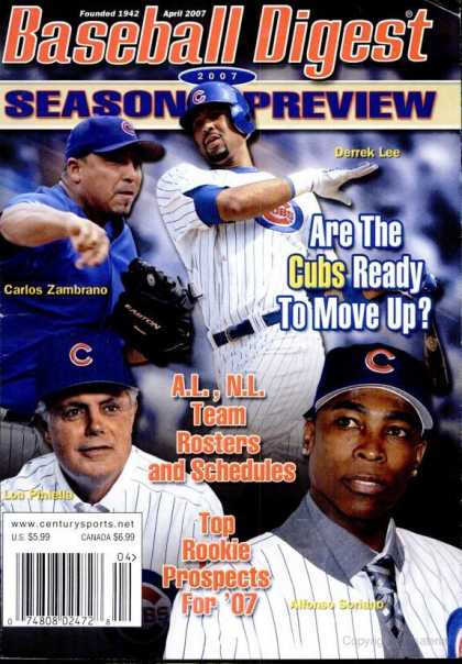 Baseball Digest - March 2007