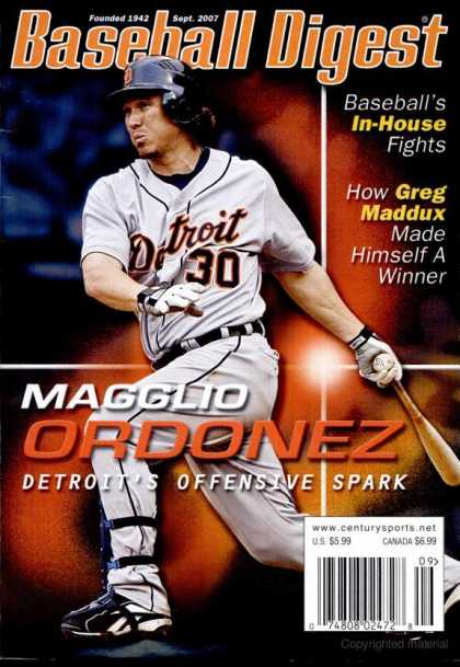 Baseball Digest - September 2007