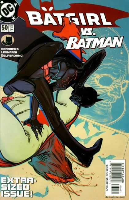 Batgirl 50 - Batgirl Fights Batman - Extra-sized Issue - Horrocks - Leonardi - Delperdang - James Jean