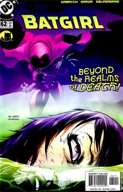 Batgirl 62 - Realms Of Death - Head - Hands - Cape - Mist