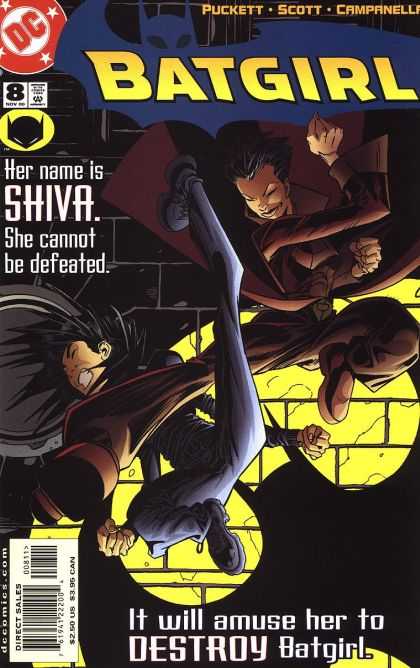 Batgirl 8 - Dc - Dc Comics - Bat-girl - Fight - Shiva