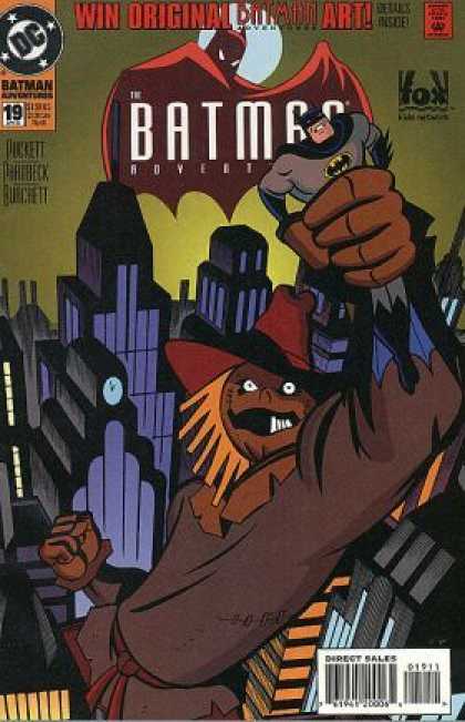 Batman Adventures 19 - Giant - Scarecrow - Capture - Tall Buildings - Clock