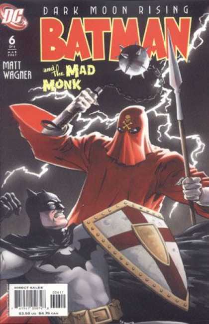 Batman and the Mad Monk 6 - Dark Moon Rising - Matt Wagner - Shield - Spear - Lightning - Matt Wagner
