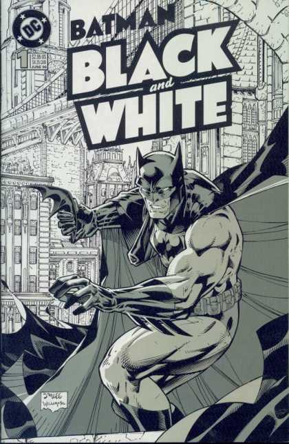 black and white. Batman: Black and White Covers