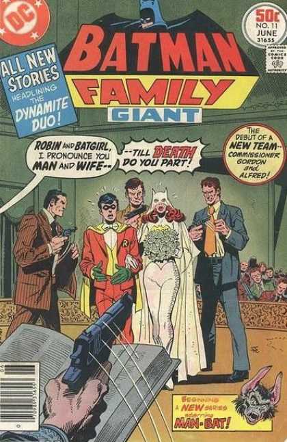 Batman Family 11 - Robin - Batgirl - Marriage - Man-bat - Till Death Do You Part - Jim Aparo