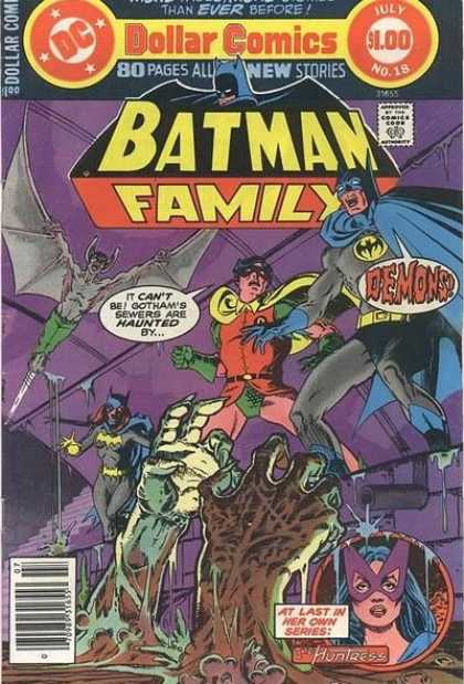 Batman Family 18 - Dc Comics - Robin - Demons - Gotham - Huntress - Jim Starlin