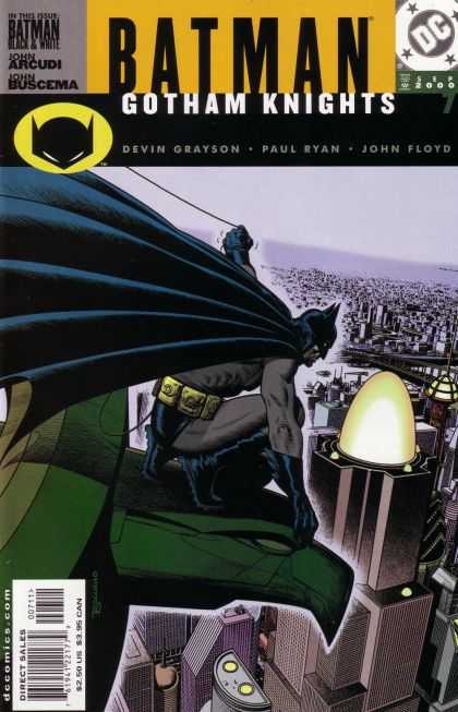 Batman: Gotham Knights 7 - Batman - Gotham Knights - Gotham City - Ready To Fly - Watching City For Crime - Brian Bolland