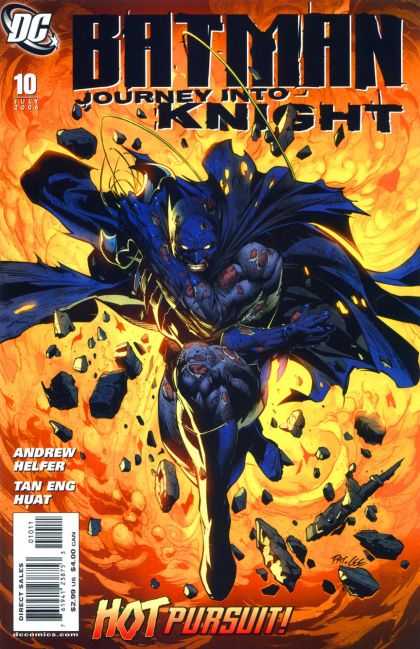 Batman: Journey Into Knight 10 - Rope - Ground - Fire - Rumble - Dc - Pat Lee