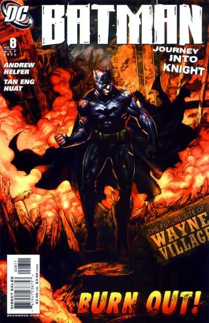 Batman: Journey Into Knight 8 - Dc Comics - Fire - Andrew Helfer - Tan Eng Huat - Burn Out - Pat Lee