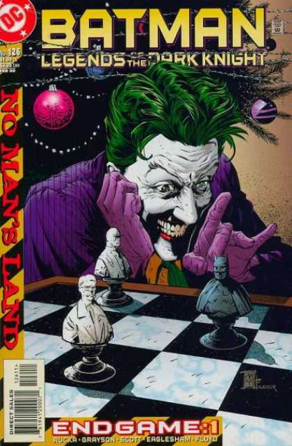 Batman: Legends of the Dark Knight 126 - Chess - Batman - Joker - Legends Of The Dark Knight - Christmas Ornaments - Alex Maleev