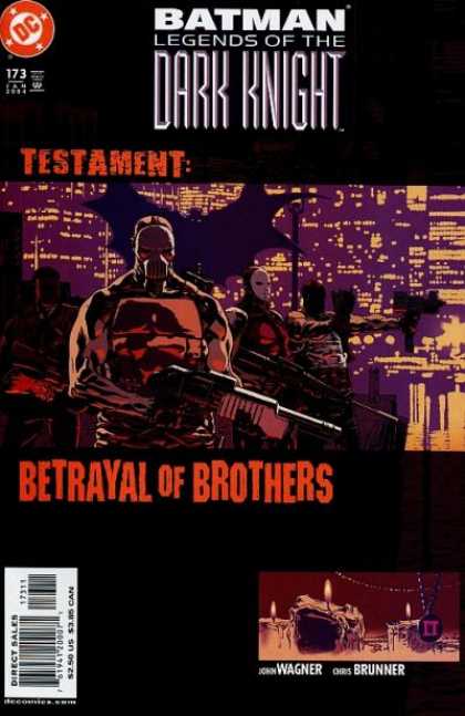 Batman: Legends of the Dark Knight 173 - Testament - Betrayal Of Brothers - Shotgun - John Wagner - Chris Bruner