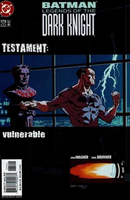 Batman: Legends of the Dark Knight 175 - Testament - Vulnerable - Lightning - Windows - Statue