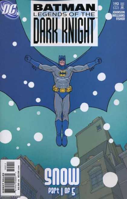 Batman: Legends of the Dark Knight 192 - Johnson Williams Fisher - Snow - Direct Sales - Building - Water - Seth Fisher
