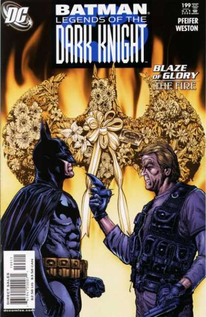 Batman: Legends of the Dark Knight 199 - Pfeifer - Blaze Of Glory - The Fire - Direct Sales - Weston - Chris Weston